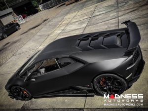 Lamborghini Huracan - Carbon Fiber Medium Rear Wing/ Spoiler - Luethen Motorsport - LP 610-4 Lamborghini Huracan - Carbon Fiber Medium Rear Wing/ Spoiler - Luethen Motorsport - LP 610-4